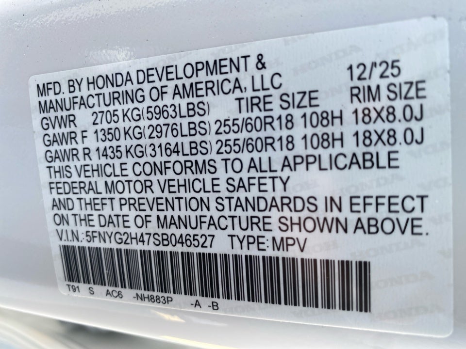 2025 Honda Pilot EX-L