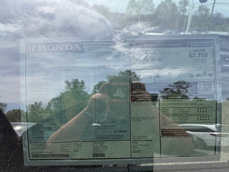 2026 Honda Pilot EX-L