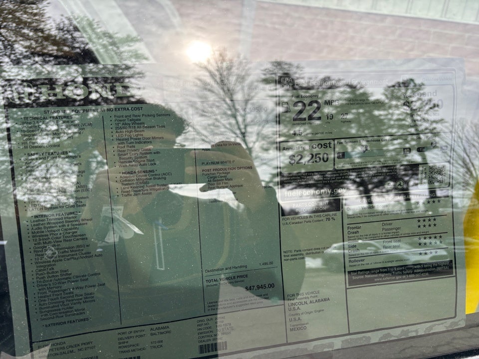 2026 Honda Pilot EX-L