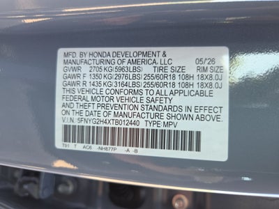 2026 Honda Pilot EX-L