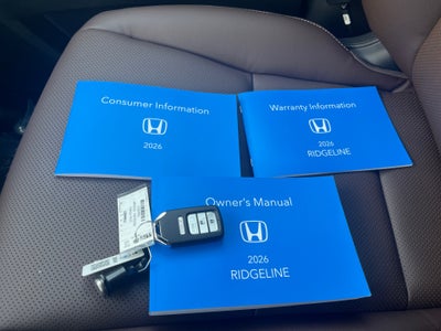 2026 Honda Ridgeline RTL