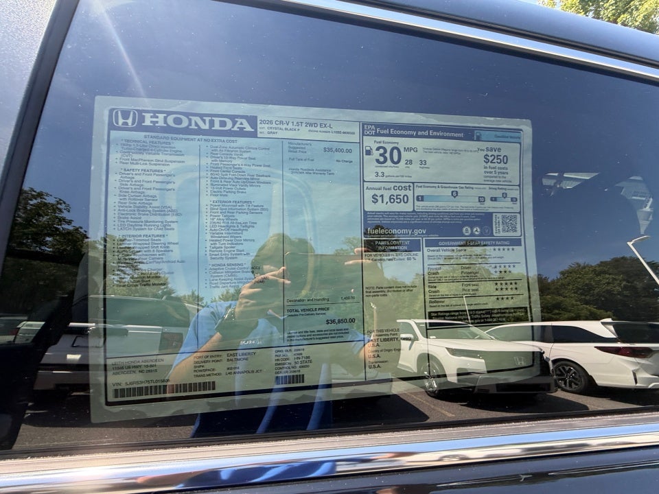 2026 Honda CR-V EX-L