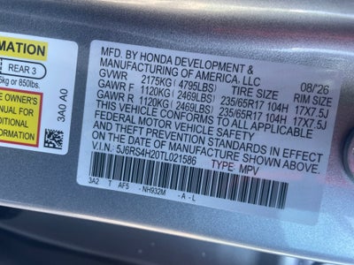 2026 Honda CR-V LX