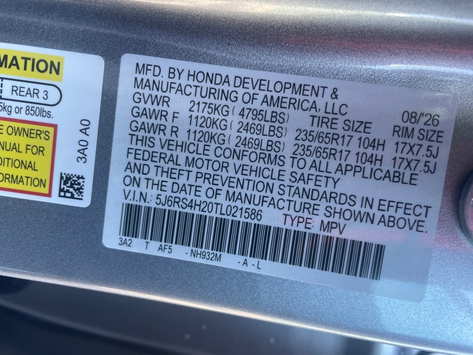 2026 Honda CR-V LX