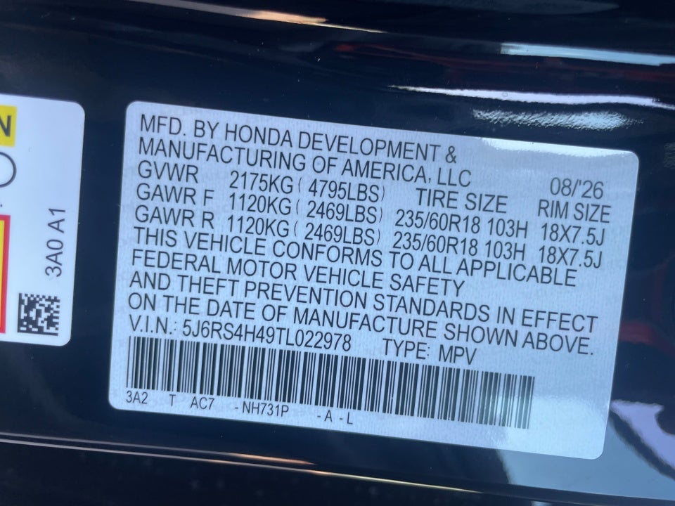 2026 Honda CR-V EX