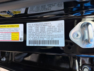 2026 Honda CR-V EX-L AWD