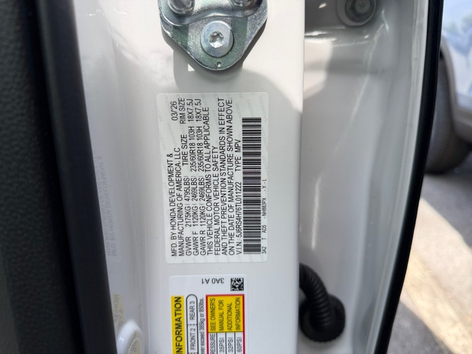 2026 Honda CR-V EX-L AWD