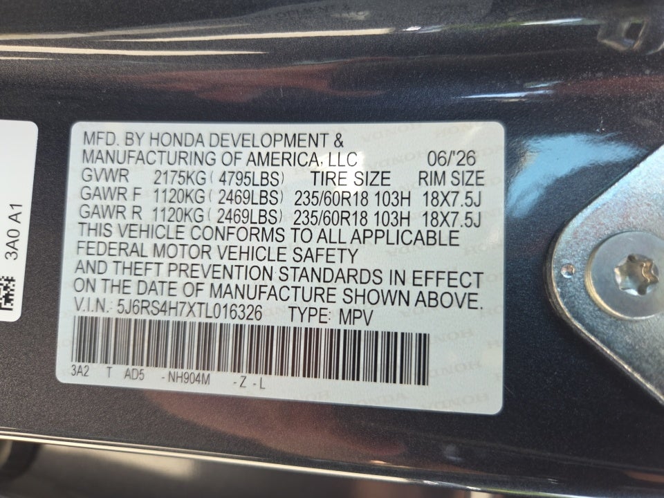 2026 Honda CR-V EX-L