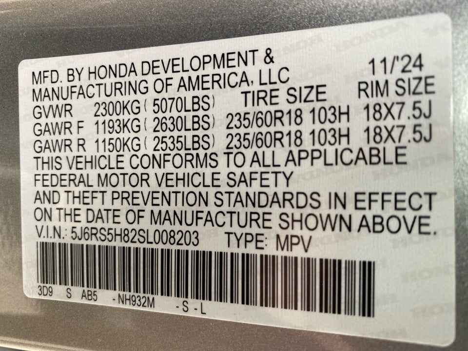 2025 Honda CR-V Hybrid Sport-L