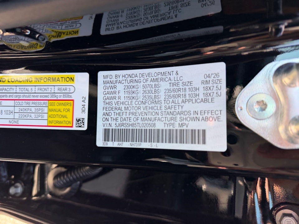 2026 Honda CR-V Hybrid 2WD Sport-L