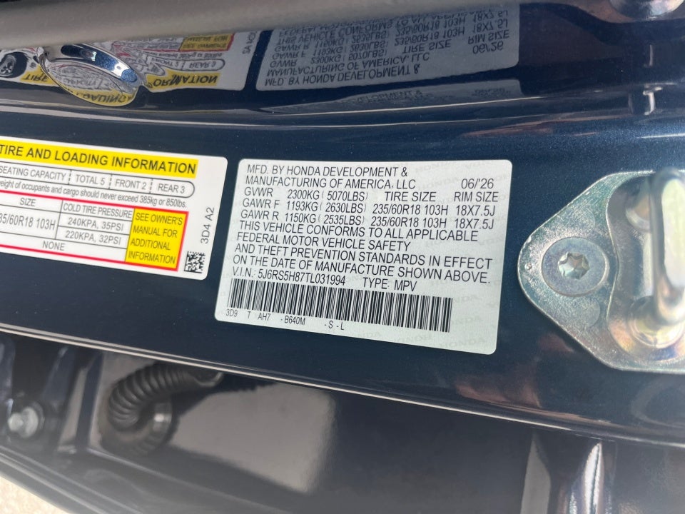 2026 Honda CR-V Hybrid Sport-L