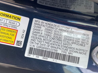 2026 Honda CR-V Hybrid Sport