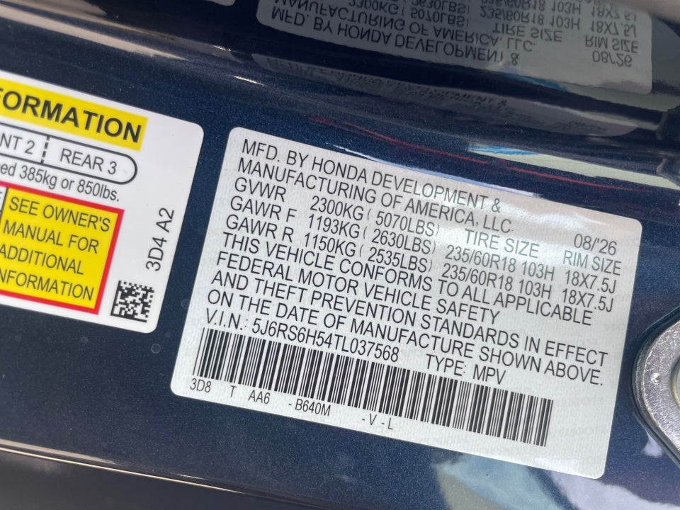 2026 Honda CR-V Hybrid Sport
