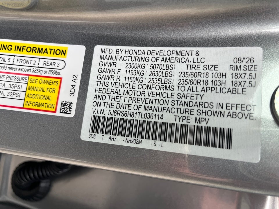 2026 Honda CR-V Hybrid Sport-L