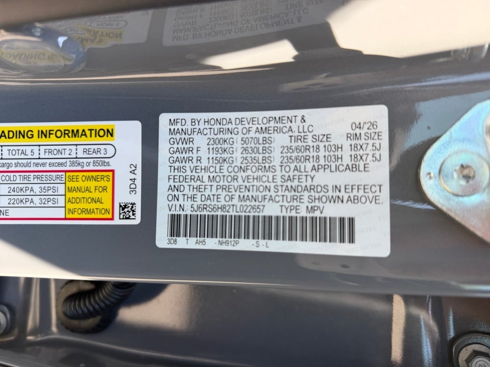 2026 Honda CR-V Hybrid AWD Sport-L