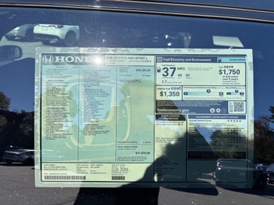 2026 Honda CR-V Hybrid AWD Sport-L