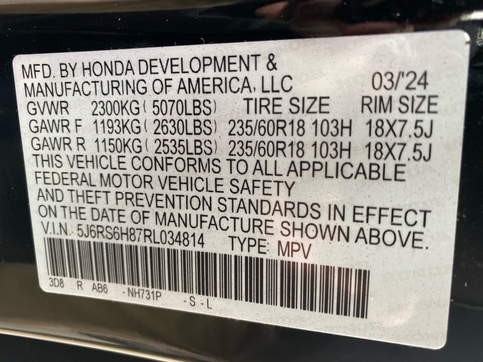 2024 Honda CR-V Hybrid Sport-L