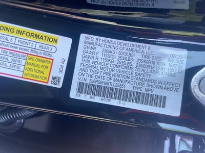 2026 Honda CR-V Hybrid Sport-L