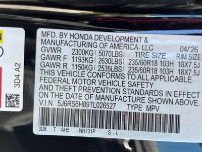 2026 Honda CR-V Hybrid AWD Sport-L