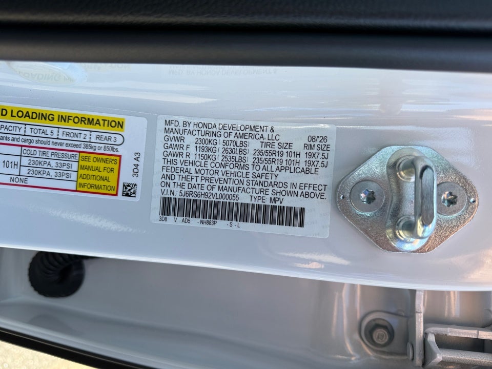 2027 Honda CR-V Hybrid Sport Touring