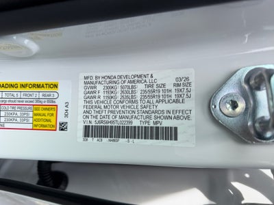 2026 Honda CR-V Hybrid AWD Sport Touring