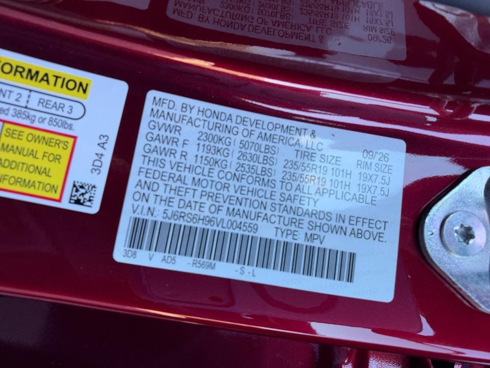 2027 Honda CR-V Hybrid Sport Touring