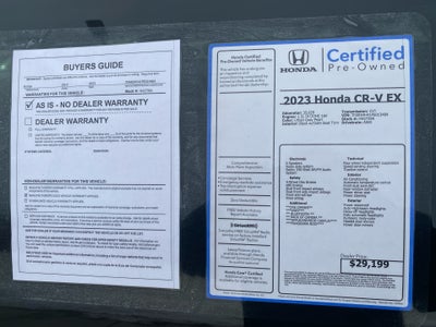 2023 Honda CR-V EX AWD