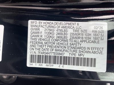 2026 Honda CR-V EX-L AWD