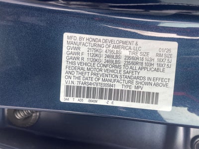 2026 Honda CR-V EX-L AWD