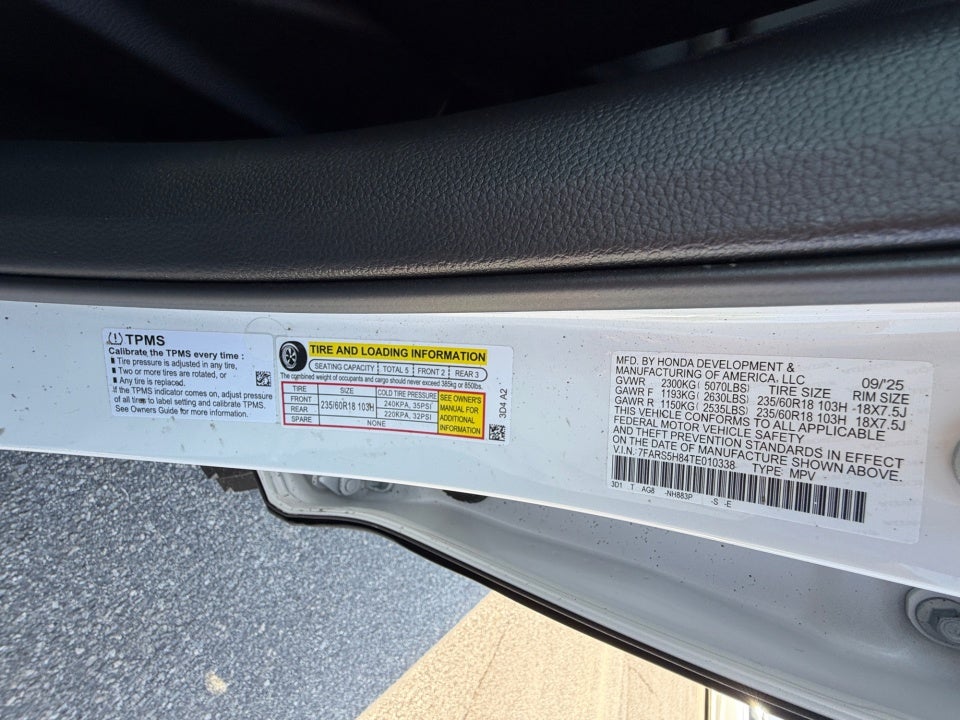 2026 Honda CR-V Hybrid 2WD Sport-L