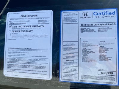 2024 Honda CR-V Hybrid Sport-L