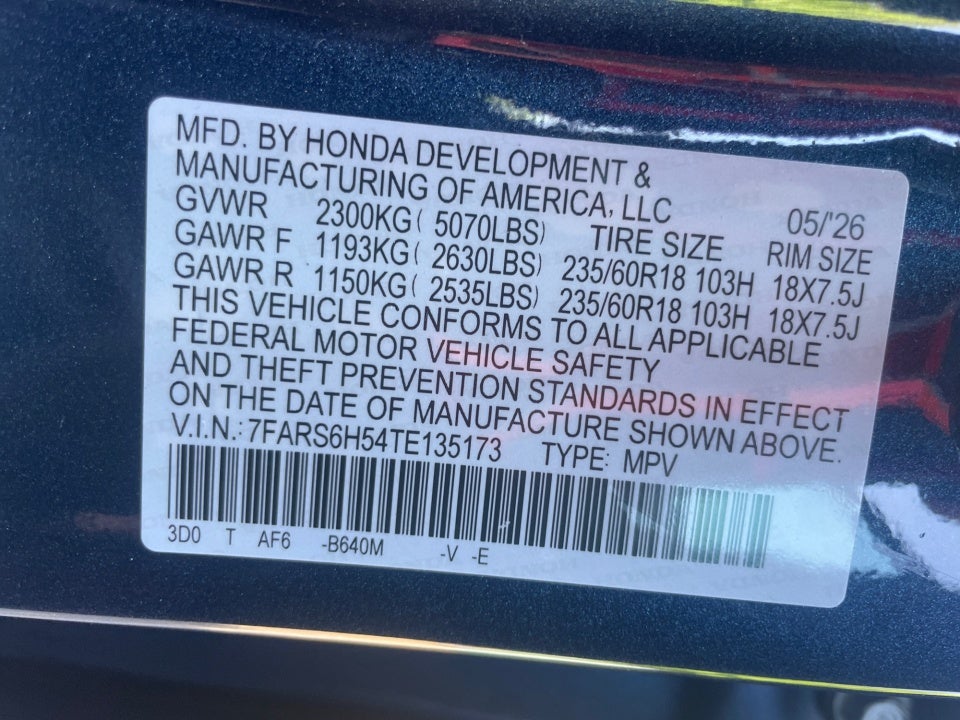 2026 Honda CR-V Hybrid AWD Sport