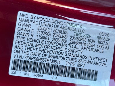 2026 Honda CR-V Hybrid AWD Sport