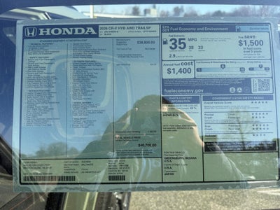 2026 Honda CR-V Hybrid AWD TrailSport