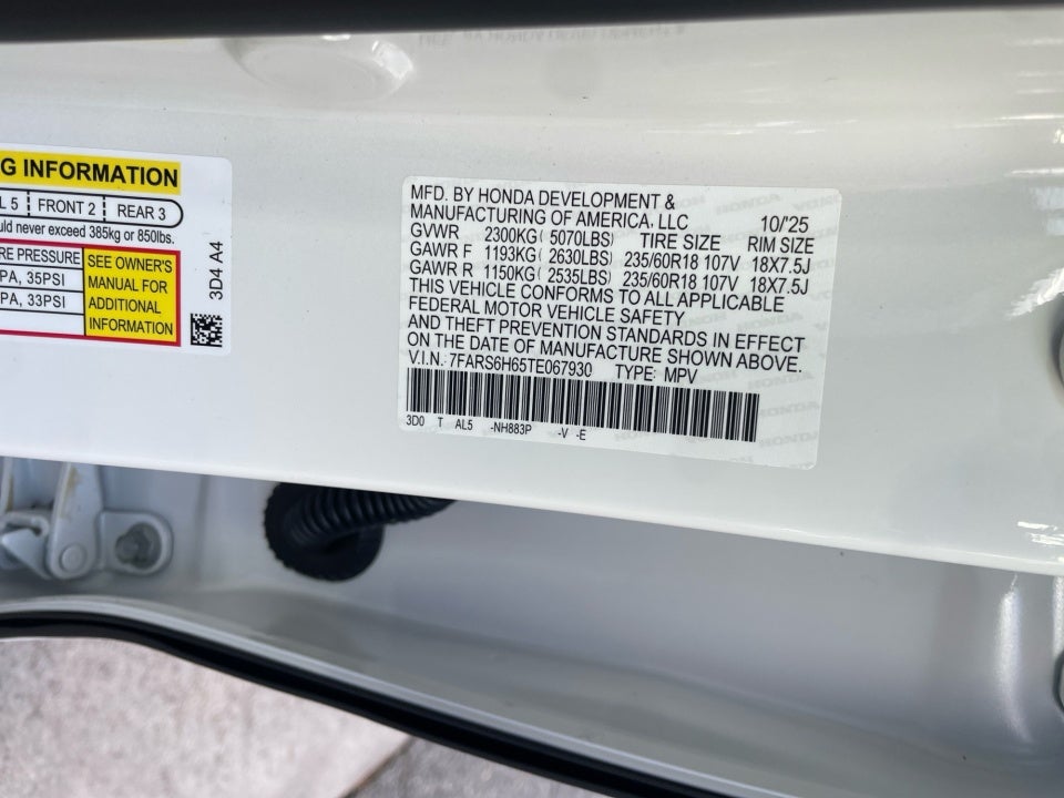 2026 Honda CR-V Hybrid AWD TrailSport