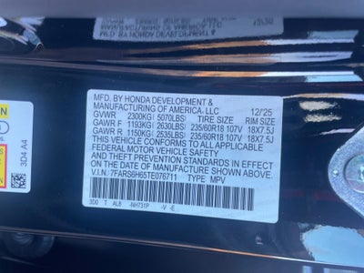 2026 Honda CR-V Hybrid AWD TrailSport