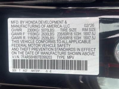 2026 Honda CR-V Hybrid AWD Sport-L