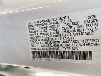 2026 Honda CR-V Hybrid AWD Sport-L
