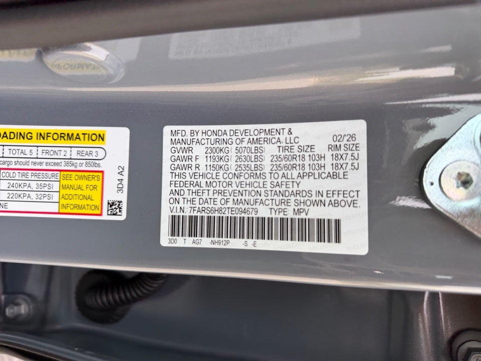 2026 Honda CR-V Hybrid AWD Sport-L