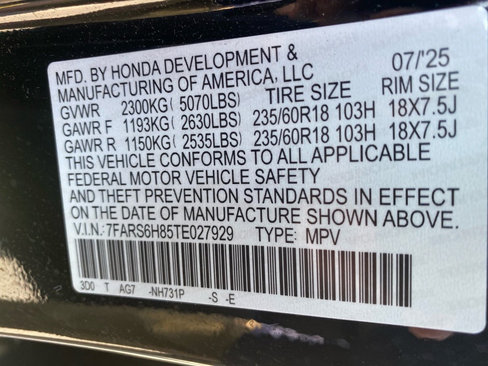 2026 Honda CR-V Hybrid AWD Sport-L