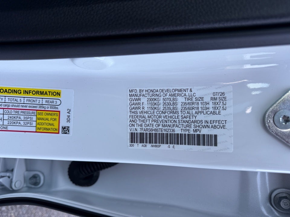 2026 Honda CR-V Hybrid Sport-L