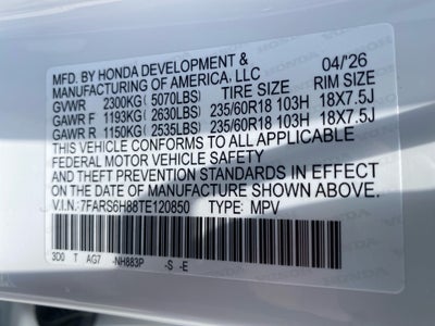 2026 Honda CR-V Hybrid Sport-L