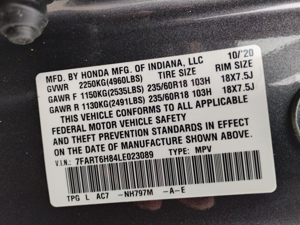 2020 Honda CR-V Hybrid EX-L