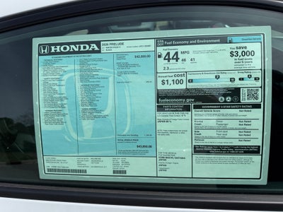 2026 Honda Prelude Coupe