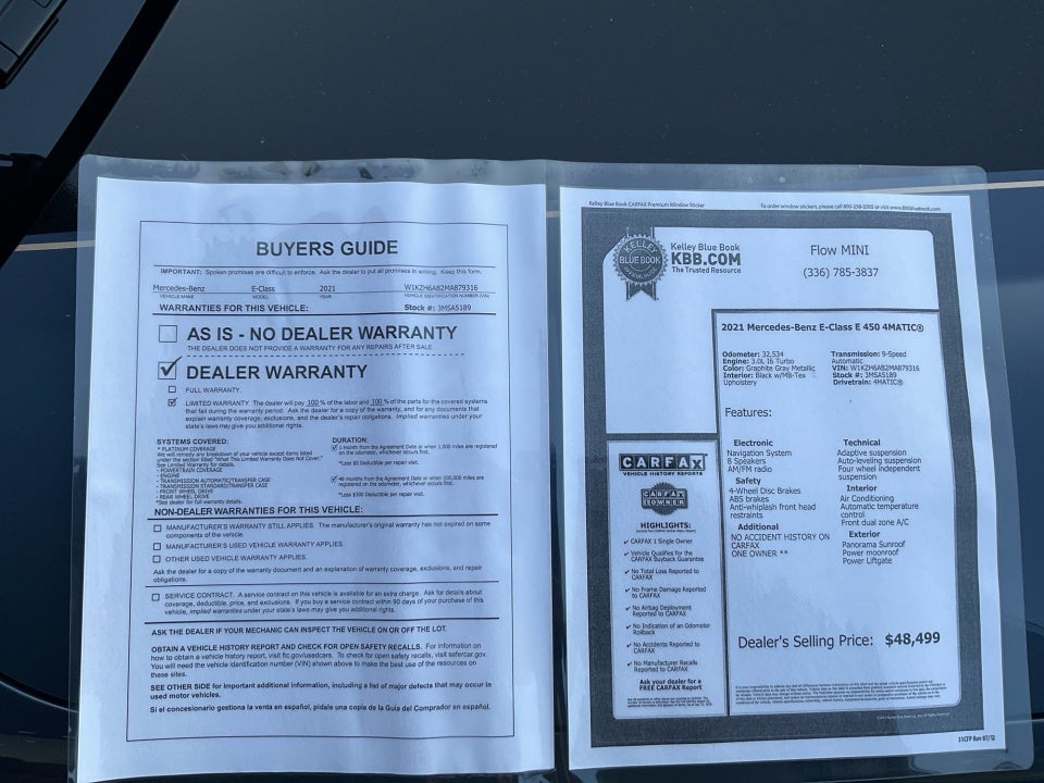 2021 Mercedes-Benz E 450 4MATIC® All-Terrain Wagon