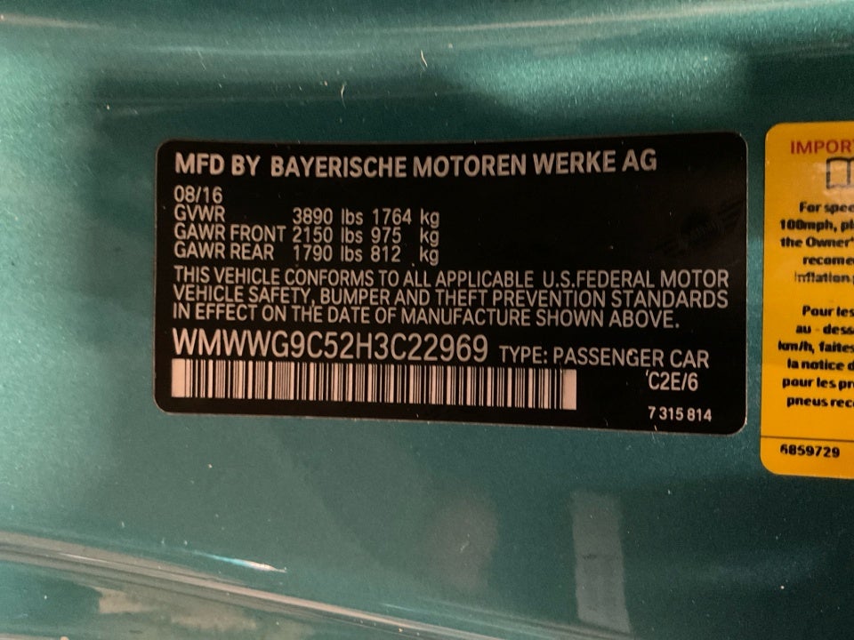 2017 MINI Convertible Cooper S