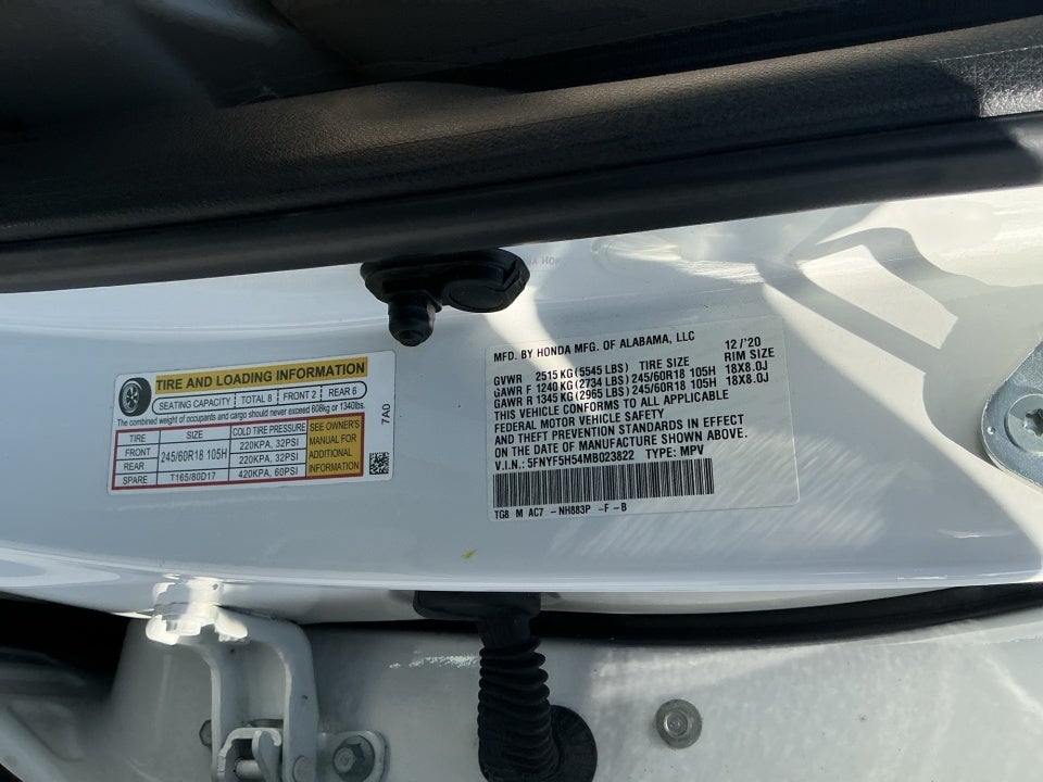 2021 Honda Pilot 2WD EX-L