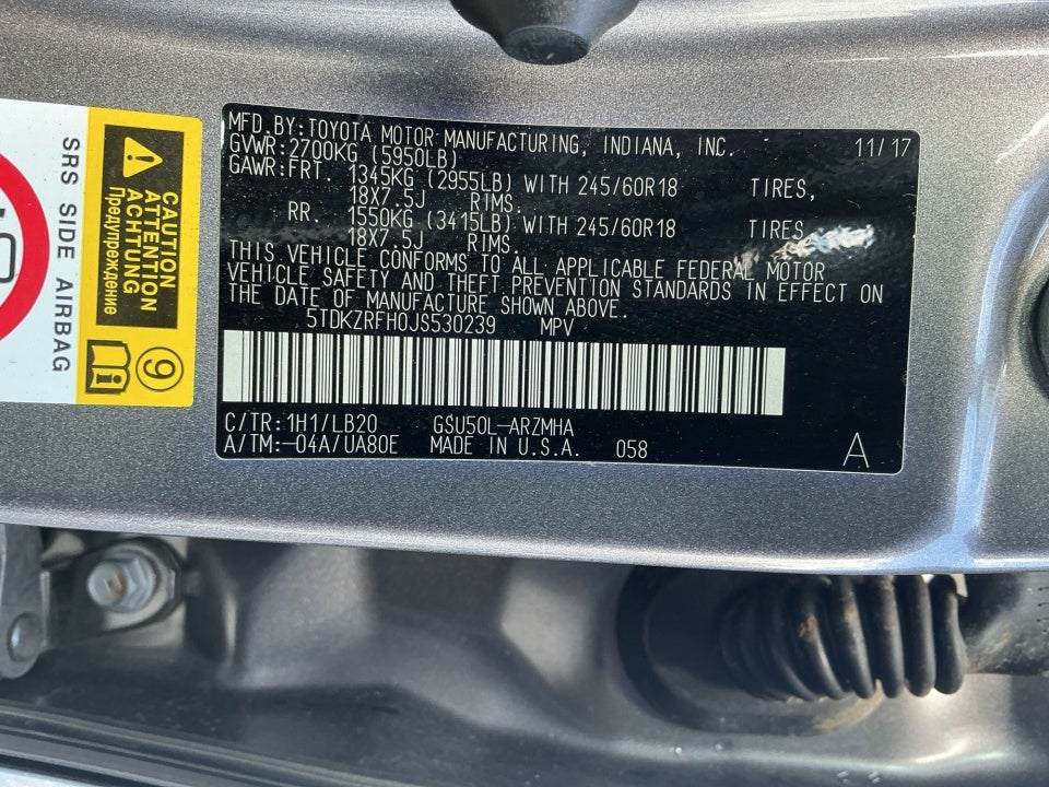 2018 Toyota Highlander XLE