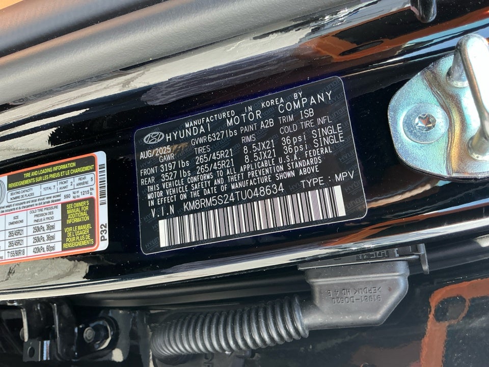 2026 Hyundai Palisade Calligraphy