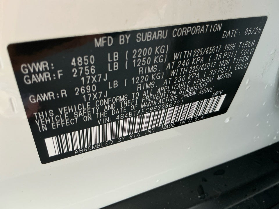 2025 Subaru Outback Premium